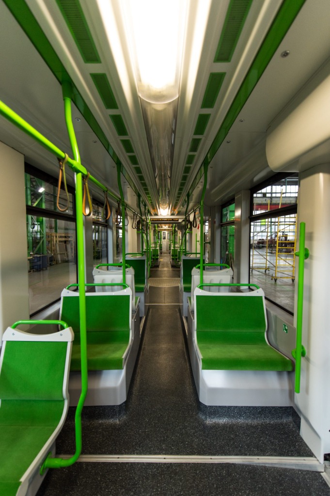 Interior tramvai Astra Imperio